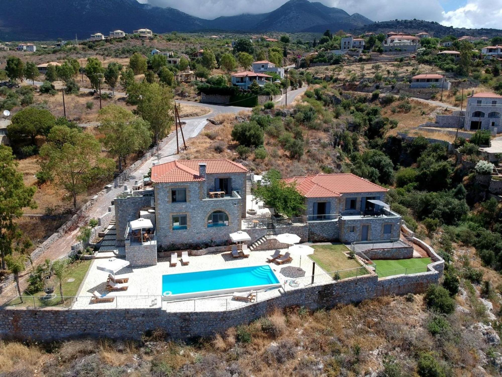 Elsa Villa By Elrin Villas Mani Neokhorion  Zewnętrze zdjęcie